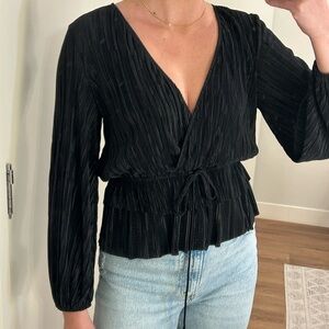 Black Zara top